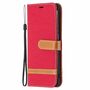 Handyh�lle f�r Huawei P50 Pro Schutztasche Wallet Cover 360 Case Etuis Rot