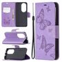 Handyh�lle f�r Huawei P50 Pro Schutztasche Wallet Cover 360 Case Etuis Violett