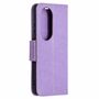 Handyh�lle f�r Huawei P50 Pro Schutztasche Wallet Cover 360 Case Etuis Violett