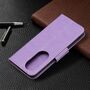 Handyh�lle f�r Huawei P50 Pro Schutztasche Wallet Cover 360 Case Etuis Violett