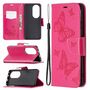 Handyh�lle f�r Huawei P50 Pro Schutztasche Wallet Cover 360 Case Etuis Rosa