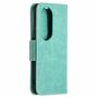 Handyh�lle f�r Huawei P50 Pro Schutztasche Wallet Cover 360 Case Etuis Gr�n
