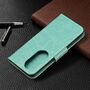 Handyh�lle f�r Huawei P50 Pro Schutztasche Wallet Cover 360 Case Etuis Gr�n