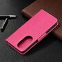 Handyh�lle f�r Huawei P50 Schutztasche Wallet Cover 360 Case Etuis Rosa