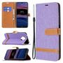 Handyh�lle f�r Nokia G20 Schutztasche Wallet Cover 360 Case Etuis Violett