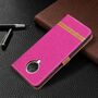 Handyh�lle f�r Nokia G20 Schutztasche Wallet Cover 360 Case Etuis Rosa