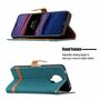 Handyh�lle f�r Nokia G20 Schutztasche Wallet Cover 360 Case Etuis Gr�n