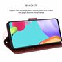 Handyh�lle f�r Xiaomi Mi 11 Lite Schutztasche Wallet Cover 360 Case Etuis Braun