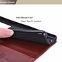 Handyh�lle f�r Xiaomi Mi 11 Lite Schutztasche Wallet Cover 360 Case Etuis Braun