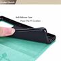 Handyh�lle f�r Xiaomi Mi 11 Lite Schutztasche Wallet Cover 360 Case Etuis Gr�n