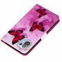 Handyh�lle f�r Xiaomi Mi 11 Lite Schutztasche Wallet Cover 360 Case Etuis Rosa
