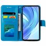 Handyh�lle f�r Xiaomi Mi 11 Lite Schutztasche Wallet Cover 360 Case Etuis Blau