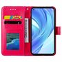 Handyh�lle f�r Xiaomi Mi 11 Lite Schutztasche Wallet Cover 360 Case Etuis Rot