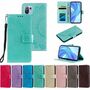 Handyh�lle f�r Xiaomi Mi 11 Lite Schutztasche Wallet Cover 360 Case Etuis Violett