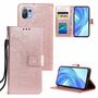 Handyh�lle f�r Xiaomi Mi 11 Lite Schutztasche Wallet Cover 360 Case Etuis Rosa