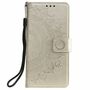 Handyh�lle f�r Xiaomi Mi 11 Lite Schutztasche Wallet Cover 360 Case Etuis Gold