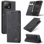 Handyh�lle f�r Xiaomi Mi 11 Lite Schutztasche Wallet Cover 360 Case Etuis Schwarz