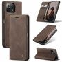 Handyh�lle f�r Xiaomi Mi 11 Lite Schutztasche Wallet Cover 360 Case Etuis Braun