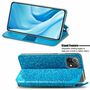 Handyh�lle f�r Xiaomi Mi 11 Lite Schutztasche Wallet Cover 360 Case Etuis Blau