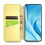 Handyh�lle f�r Xiaomi Mi 11 Lite Schutztasche Wallet Cover 360 Case Etuis Gelb