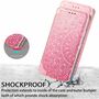 Handyh�lle f�r Xiaomi Mi 11 Lite Schutztasche Wallet Cover 360 Case Etuis Rosa