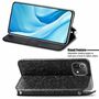 Handyh�lle f�r Xiaomi Mi 11 Lite Schutztasche Wallet Cover 360 Case Etuis Schwarz