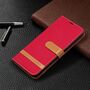 Handyh�lle f�r Xiaomi Poco X3 Schutztasche Wallet Cover 360 Case Etuis Rot