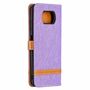 Handyh�lle f�r Xiaomi Poco X3 Schutztasche Wallet Cover 360 Case Etuis Violett