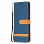 Handyh�lle f�r Xiaomi Poco X3 Schutztasche Wallet Cover 360 Case Etuis Blau
