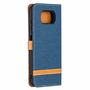 Handyh�lle f�r Xiaomi Poco X3 Schutztasche Wallet Cover 360 Case Etuis Blau