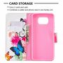 Handyh�lle f�r Xiaomi Poco X3 Schutztasche Wallet Cover 360 Case Etuis Rosa