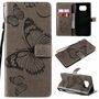 Handyh�lle f�r Xiaomi Poco X3 Schutztasche Wallet Cover 360 Case Etuis Grau