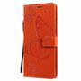 Handyh�lle f�r Xiaomi Poco X3 Schutztasche Wallet Cover 360 Case Etuis Orange
