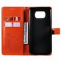 Handyh�lle f�r Xiaomi Poco X3 Schutztasche Wallet Cover 360 Case Etuis Orange
