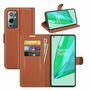 Handyh�lle f�r OnePlus 9 Pro Schutztasche Wallet Cover 360 Case Etuis Braun