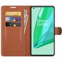 Handyh�lle f�r OnePlus 9 Pro Schutztasche Wallet Cover 360 Case Etuis Braun