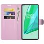 Handyh�lle f�r OnePlus 9 Pro Schutztasche Wallet Cover 360 Case Etuis Rosa