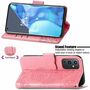 Handyh�lle f�r OnePlus 9 Pro Schutztasche Wallet Cover 360 Case Etuis Rosa