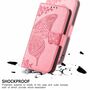 Handyh�lle f�r OnePlus 9 Pro Schutztasche Wallet Cover 360 Case Etuis Rosa