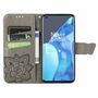 Handyh�lle f�r OnePlus 9 Pro Schutztasche Wallet Cover 360 Case Etuis Grau