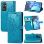 Handyh�lle f�r OnePlus 9 Pro Schutztasche Wallet Cover 360 Case Etuis Blau