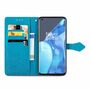 Handyh�lle f�r OnePlus 9 Pro Schutztasche Wallet Cover 360 Case Etuis Blau