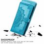 Handyh�lle f�r OnePlus 9 Schutztasche Wallet Cover 360 Case Etuis Blau