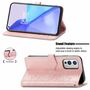 Handyh�lle f�r OnePlus 9 Schutztasche Wallet Cover 360 Case Etuis Rosa