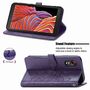 Handyh�lle f�r Samsung Galaxy Xcover 5 / 5s Schutztasche Wallet Cover 360 Case Etuis Violett
