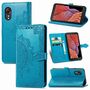Handyh�lle f�r Samsung Galaxy Xcover 5 / 5s Schutztasche Wallet Cover 360 Case Etuis Blau
