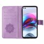 Handyh�lle f�r Motorola Moto G100 Schutztasche Wallet Cover 360 Case Etuis Violett