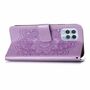 Handyh�lle f�r Motorola Moto G100 Schutztasche Wallet Cover 360 Case Etuis Violett