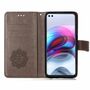 Handyh�lle f�r Motorola Moto G100 Schutztasche Wallet Cover 360 Case Etuis Grau