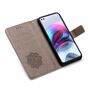 Handyh�lle f�r Motorola Moto G100 Schutztasche Wallet Cover 360 Case Etuis Grau